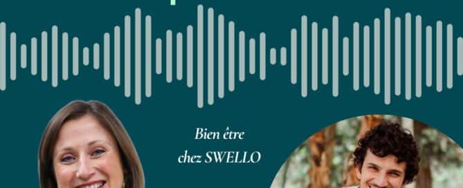 Sophie Litt et Jonathan, CEO de Swello, au micro du podcast Gap de parents