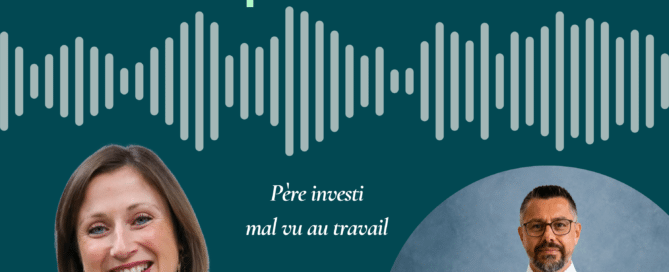 Sophie Litt et Dimitri au micro du podcast Gap de parents